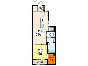 コンフォール己斐の物件間取画像